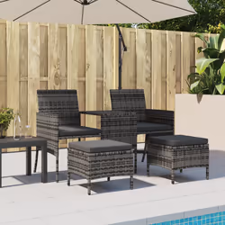VidaXL 317627 divano da cortile