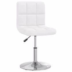 VidaXL 3087438, Acciaio cromato, Ecopelle, 400 mm, 430 mm, 71 cm, 85,5 cm, 1 pz
