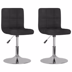 VidaXL 3087454, Acciaio cromato, Schiuma, Poliestere, 400 mm, 430 mm, 71 cm, 85,5 cm, 4 pz