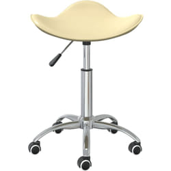 Vidaxl - Sedia da Ufficio Crema in Similpelle 732749