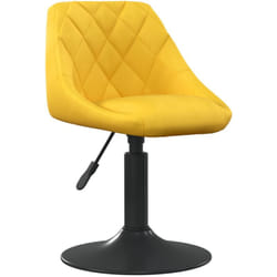 Vidaxl - Sedia da Pranzo, Sedie da Salotto Giallo Senape in Velluto
