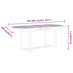 VidaXL 3087335 set mobili da esterno - Vista aggiuntiva 7