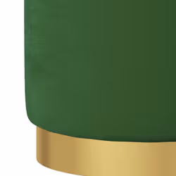 VidaXL 340283 poggiapiede Ferro, Velluto di poliestere Verde - Vista aggiuntiva 4