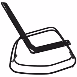 VidaXL 318140 sedia da esterno Terrazzo Acciaio Nero - Vista aggiuntiva 5