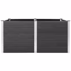 vidaXL Fioriera Rialzata da Giardino 200x100x91 cm in WPC Grigio - Vista aggiuntiva 3