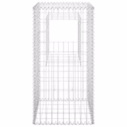 Cesto a Gabbione a Torre 50x50x100 cm in Ferrocod mxl 82848 - Vista aggiuntiva 3