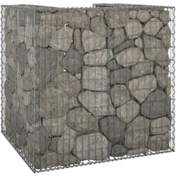 Vidaxl - Gabbione per Bidoni in Acciaio Zincato 110x100x110 cm 7698