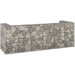 Vidaxl - Gabbione per Bidoni in Acciaio Zincato 325x100x110 cm