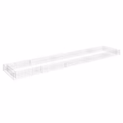 vidaXL Gabbione Letto Rialzato in Acciaio Zincato 500x100x20 cm - Vista aggiuntiva 2