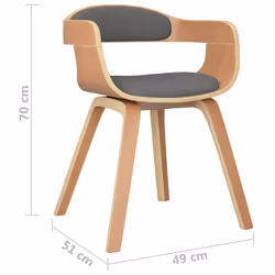 VidaXL 3092375 sedia da ristorante e da sala da pranzo - Vista aggiuntiva 6