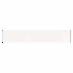 vidaXL Tenda Laterale Retrattile per Patio 117x600 cm Crema - Vista aggiuntiva 2