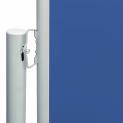 vidaXL Tenda Laterale Retrattile per Patio 117x600 cm Blu - Vista aggiuntiva 3