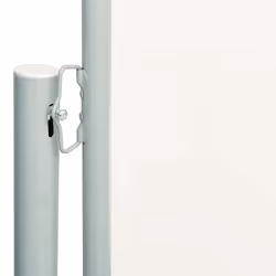 vidaXL Tenda da Sole Laterale Retrattile per Patio 200x600 cm Crema - Vista aggiuntiva 3
