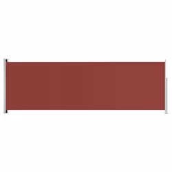 vidaXL Tenda da Sole Laterale Retrattile per Patio 200x600 cm Rossa - Vista aggiuntiva 2