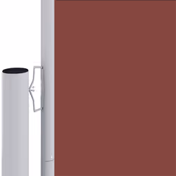 vidaXL Tenda Laterale Retrattile Marrone 160x1000 cm - Vista aggiuntiva 3