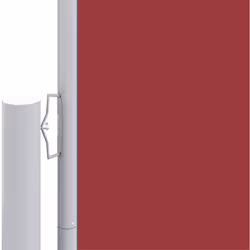 vidaXL Tenda Laterale Retrattile Rossa 160x1000 cm - Vista aggiuntiva 3
