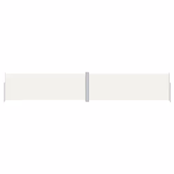 vidaXL Tenda da Sole Laterale Retrattile Crema 180x1000 cm - Vista aggiuntiva 2