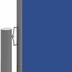 vidaXL Tenda da Sole Laterale Retrattile Blu 220x1000 cm - Vista aggiuntiva 3