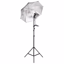 Kit di Illuminazione da Studio con Treppiedi e Ombrelli cod mxl 128485 - Vista aggiuntiva 3