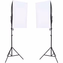 Queste luci professionali da studio sono state progettate per ammorbidire il flusso di luce ed eliminare le ombre, per realiz ...