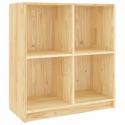 vidaXL Credenza 70x33x76 cm in Legno Massello di Pino - Vista aggiuntiva 2