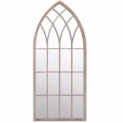 vidaXL Specchio Sabbia 70x30 cm Ferro per Uso Interno - Vista aggiuntiva 2