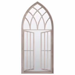 vidaXL Specchio Sabbia 100x45 cm in Ferro per Uso Interno - Vista aggiuntiva 2