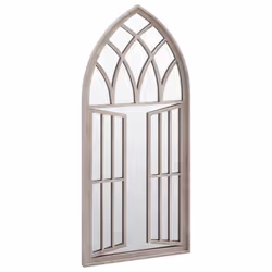 vidaXL Specchio Sabbia 100x45 cm in Ferro per Uso Interno - Vista aggiuntiva 3