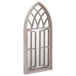 vidaXL Specchio Sabbia 70x30 cm in Ferro per Uso Interno - Vista aggiuntiva 3