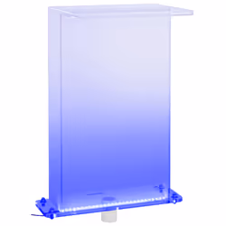 vidaXL Fontana da Piscina con LED RGB in Acrilico 51 cm - Vista aggiuntiva 3