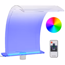 Fontana da Piscina con LED RGB in Acrilico 50 cmcod mxl 126214 - Vista aggiuntiva 2