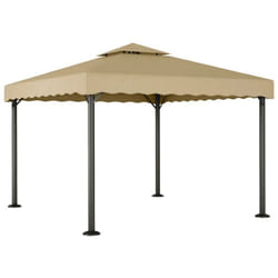 Vidaxl - Gazebo Tortora 3x3 m Alluminio e Acciaio