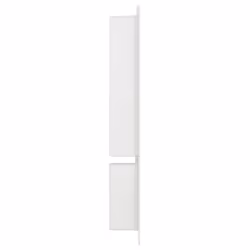 Nicchia da Doccia con 2 Scomparti Bianco Lucido 41x69x9 cmcod mxl 82321 - Vista aggiuntiva 3