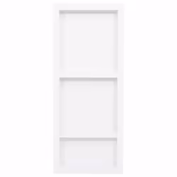 Nicchia da Doccia con 3 Scomparti Bianco Opaco 41x99x9 cmcod mxl 104604 - Vista aggiuntiva 2
