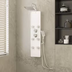 Il pannello doccia multifunzionale ha un design elegante e costituisce un'aggiunta eccellente per il bagno. La colonna doccia ...