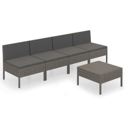 VidaXL 3094326 set mobili da esterno