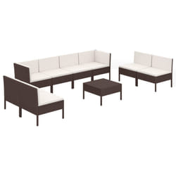 VidaXL 3094359 set mobili da esterno