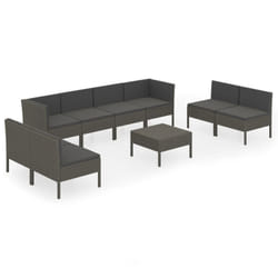 VidaXL 3094362 set mobili da esterno