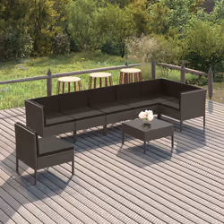 VidaXL 3094390 set mobili da esterno