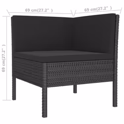 VidaXL 3094393 set mobili da esterno - Vista aggiuntiva 7