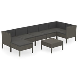 VidaXL 3094414 set mobili da esterno