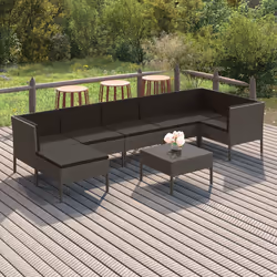 VidaXL 3094414 set mobili da esterno - Vista aggiuntiva 2