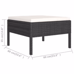 VidaXL 3094420 set mobili da esterno - Vista aggiuntiva 8