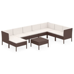 VidaXL 3094423 set mobili da esterno