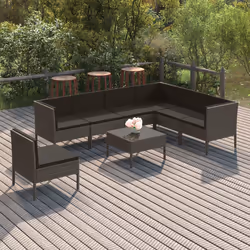 VidaXL 3094442 set mobili da esterno