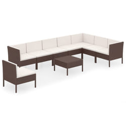 VidaXL 3094443 set mobili da esterno