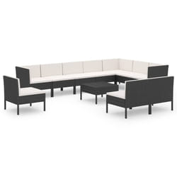 VidaXL 3094452 set mobili da esterno