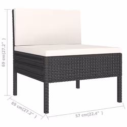 VidaXL 3094464 set mobili da esterno - Vista aggiuntiva 6