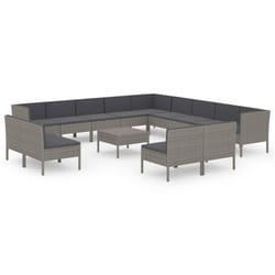 VidaXL 3094490 set mobili da esterno