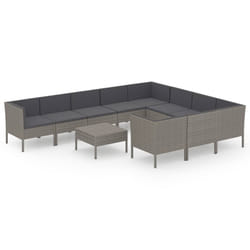 VidaXL 3094494 set mobili da esterno
